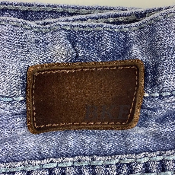 BKE Seth Straight leg distressed ripped destructed men jeans size 42R - Picture 9 of 16